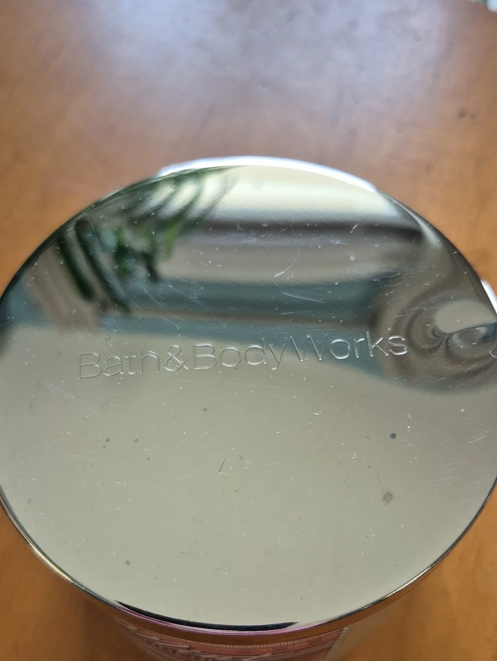 Bath & Body Works 3 Wick Mint Chocolate Scented Candle - Cream Green. NWOT
